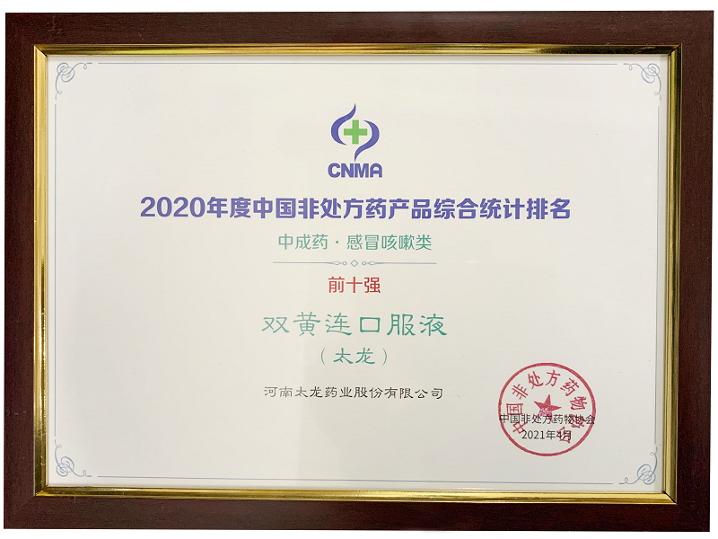 Top 10 sản phẩm thuốc không kê đơn nổi bật năm 2020 (thuốc Đông y • chống ho cảm lạnh)